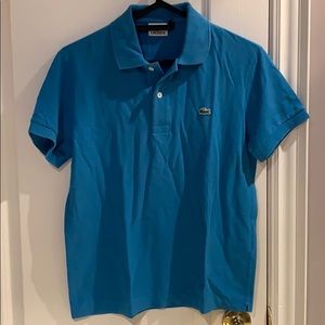 Men’s Lacoste polo top